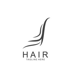 Obraz premium Modern Hair Salon Logo Design