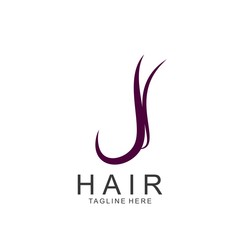Modern Hair Salon Logo Design