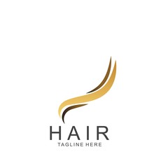 Obraz premium Modern Hair Salon Logo Design