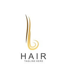 Modern Hair Salon Logo Design