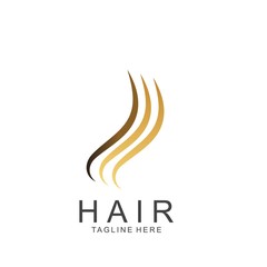 Modern Hair Salon Logo Design