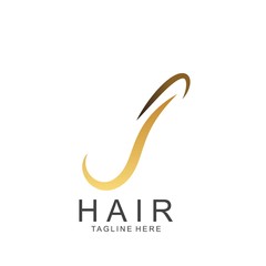 Modern Hair Salon Logo Design