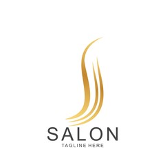 Modern Hair Salon Logo Design