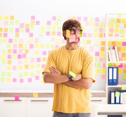 Student preparing for exams with many conflicting priorities