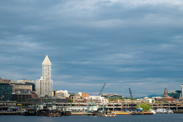 view of the port of seattle