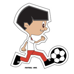 FOOTBALL KIDS VECTOR