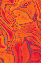 Fototapeta premium background . abstract background. current river. colors aqua and lava.