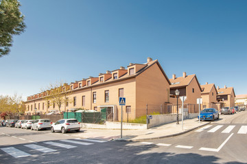 Image of set of single-family houses