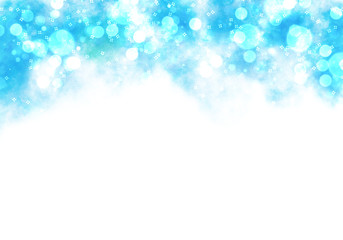 hand drawn watercolor bokeh decoration