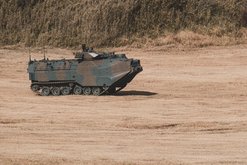 Fototapeta premium 陸上自衛隊の水陸両用車