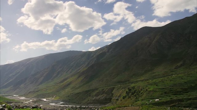 Kaghan mountains time lapse
