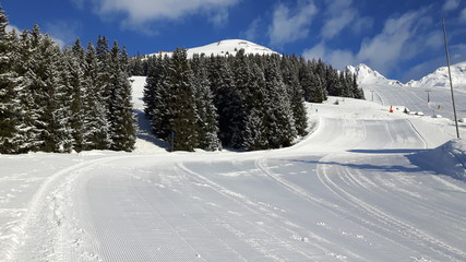 Skipiste Österreich