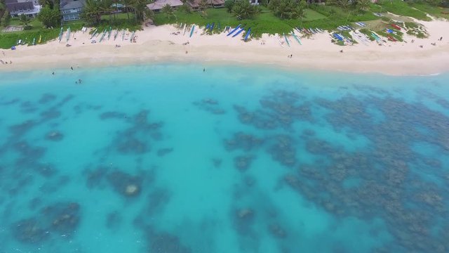 Lanikai Beach Hawaii Drone Video
