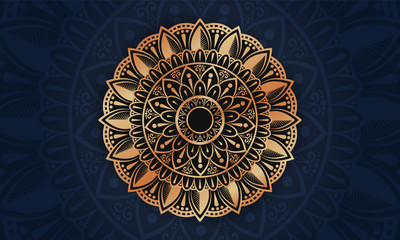 Luxury arabesque mandala