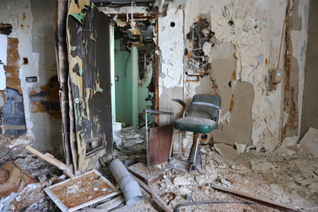 old abandoned factory