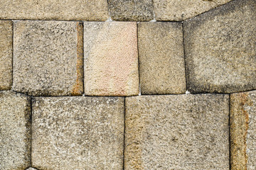 Vintage pattern stone background with abstract grunge texture of an old stone wall