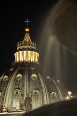 Obraz premium Dome of Saint Peter, Rome, Italy