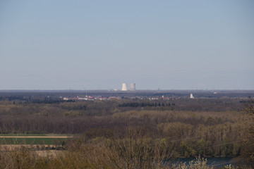 Fototapeta na wymiar Kraftwerk Philippsburg