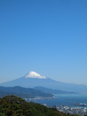 〈静岡〉富士山と清水港（Mt.fuji from shizuoka)
