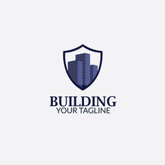 Real State Logo with style Modern for Construction , architecture , residence , hotel , property business , home interior or exterior