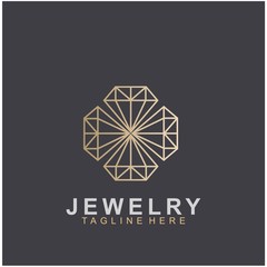 Jewelry logo abstract design