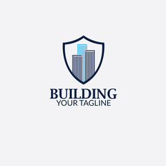 Naklejka premium Real State Logo with style Modern for Construction , architecture , residence , hotel , property business , home interior or exterior