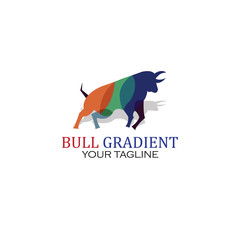 bull Logo, Illustration Vector Bull , Cow, Wild ESp 10