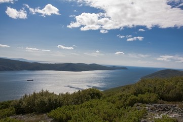 
Landscape from the hill in Magadan
