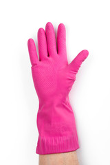 cleaning of the premises. latex gloves.