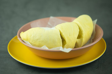 Durian. king of fruits and tropical fruit from Thailand
