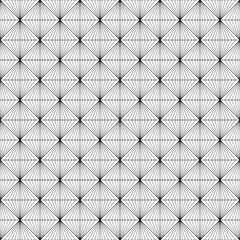 vector illustration an abstract pattern in the form of an ornament from geometric shapes of different shapes, sizes and colors