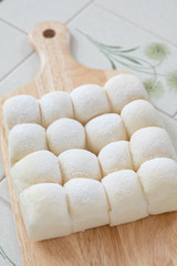 自宅でパン作り　ちぎり白パン