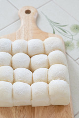 自宅でパン作り　ちぎり白パン