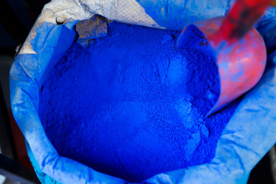 Blue Pigment Powder Micro Cobalt, Morocco 