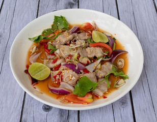 Thai Food Mixed Dishes 