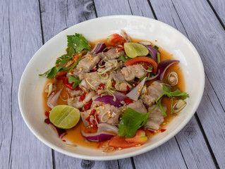 Thai Food Mixed Dishes 