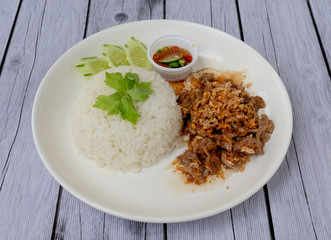 Thai Food Mixed Dishes 