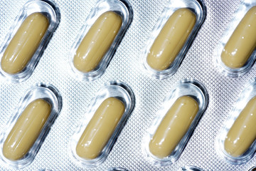 close up of pills