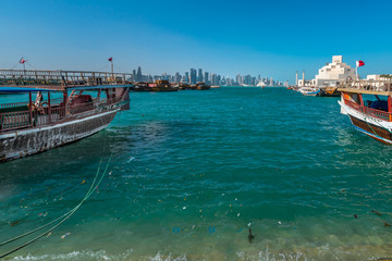 Doha Skyline ferom Corniche