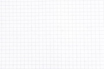 white squared paper sheet