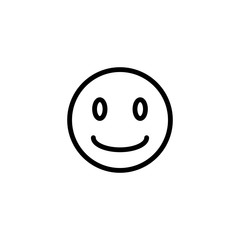 smile face icon design vector template
