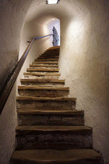 stairs to the old house