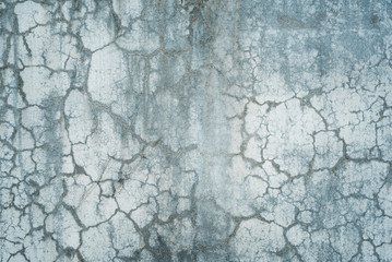 Close up shot of colorful aged concrete wall