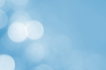 Abstract blue bokeh background. Defocused pattern for advertising, newspaper, magazine design. Universal. Storm, holiday, pattern, blur, sky, effect. copy space