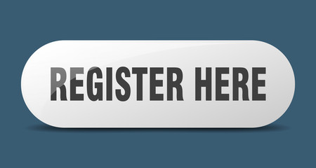 register here button. register here sign. key. push button.