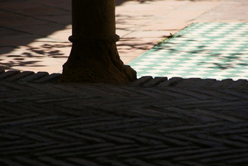 El Reales Alcazares à Malaga en Andalousie en Espagne