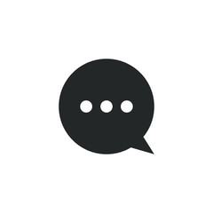 Chatting icon, communication icon vector illustration