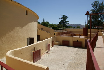 Les arènes de Ronda en Andalousie en Espagne