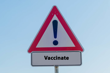 Sign Vaccinate 