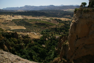 Fototapeta premium Ronda en Andalousie en Espagne